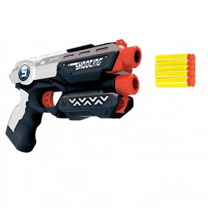 تفنگ اسباب بازی کلت تیر فومی HEAT SOFT SPACE GUN RAVIL-V_اسباب بازی